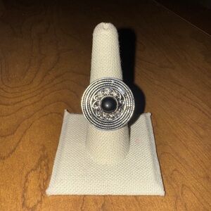 Sterling Silver 925 Black Onyx Ring